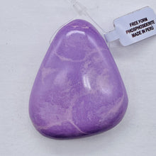 Load image into Gallery viewer, Phosphosiderite Free Form Pendant Bead | 40x34x14 mm | Lavender | 1 Bead |