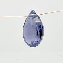 Load image into Gallery viewer, 3.3cts Indigo Iolite Faceted Teardrop Bead | 12x9mm |