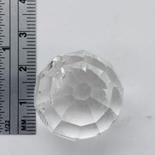 Load image into Gallery viewer, Faceted Quartz Carved Sphere | 23x25mm | Clear | 1 Figurine |