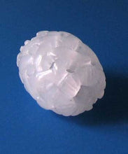 Load image into Gallery viewer, 1 Basket Weave Carved White Jade 14x12mm Barrel Bead 10564 | 14x12mm | multi-Hue - PremiumBead Alternate Image 3