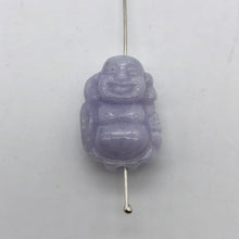 Load image into Gallery viewer, 26.9cts Hand Carved Buddha Lavender Jade Pendant Bead | 21x14.5x10mm | Lavender - PremiumBead Alternate Image 6