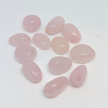 Load image into Gallery viewer, Rose Quartz Nugget Bead 8 inch Strand Pretty in Pink 010472HS - PremiumBead Alternate Image 2