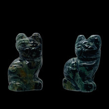 Load image into Gallery viewer, Adorable! Kambaba Jasper Sitting Cat Bead