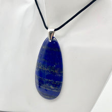Load image into Gallery viewer, Starry Night Indigo Lapis Lazuli Sterling Silver Pendant - PremiumBead Alternate Image 8