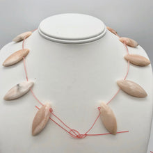 Load image into Gallery viewer, Pink Peruvian Opal Marquis Briolette 12 Bead Strand 10815D - PremiumBead Alternate Image 2