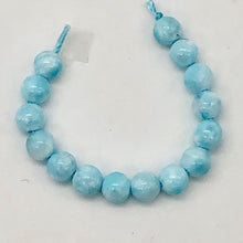 Load image into Gallery viewer, Natural Hemimorphite Round Beads Half Strand | 5mm | Blue | 38 Bead(s)
