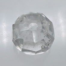 Load image into Gallery viewer, Faceted Quartz Carved Sphere | 23x25mm | Clear | 1 Figurine |