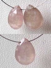 Load image into Gallery viewer, 1 Peach Sapphire Faceted Briolette Bead 2.78 Carats 6925 - PremiumBead Primary Image 1