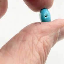 Load image into Gallery viewer, Two Sky Blue 16x12x8mm Skipping Stone Beads - PremiumBead Alternate Image 7