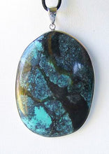 Load image into Gallery viewer, 108cts Natural Turquoise Silver Pendant 10378M - PremiumBead Alternate Image 2