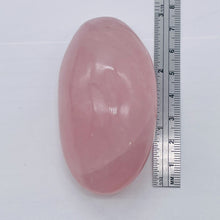 Load image into Gallery viewer, Rose Quartz Oval Meditation Worry Stone | 74x44x32 mm | Pink | 1 Stone |