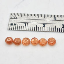 Load image into Gallery viewer, Very Rare!! 6 AAA Mandarin Garnet 4mm Beads! - PremiumBead Primary Image 1