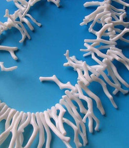 450cts Natural White Coral Branch Bead Strand 110436 - PremiumBead Alternate Image 3