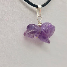 Load image into Gallery viewer, Hand Carved Roaring Lion and Sterling Silver Pendant | 1 1/8" Long | 509295AMLS - PremiumBead Alternate Image 6