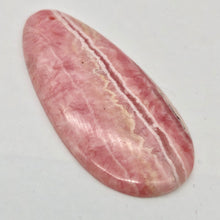 Load image into Gallery viewer, Natural Lacy Pink Rhodochrosite Pendant Bead | 60x30mm| Pink | Teardrop | 1 Bd |