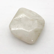 Load image into Gallery viewer, White Clear Spodumene Kunzite Rectangular Pendant Bead | 23x23x10mm | 1 Bead |