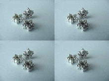 Load image into Gallery viewer, Three Beads of Exotic Star-Design Sterling Silver Bali 1617 - PremiumBead Primary Image 1