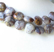 Load image into Gallery viewer, 3 Natural Crazy Lace Pietersite 14x7mm Coin Beads 9683 - PremiumBead Alternate Image 2