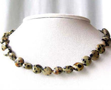 Load image into Gallery viewer, Rare Dalmatian Jasper Coin Bead 8 inch Strand 008459C - PremiumBead Primary Image 1