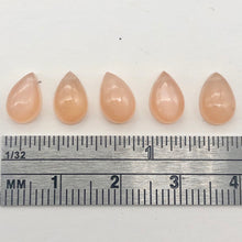 Load image into Gallery viewer, 1 Gem Quality 9x6x3.5mm Peach Moonstone Pear Briolette Bead 6099 - PremiumBead Alternate Image 4