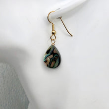 Load image into Gallery viewer, Labradorite 14K Gold Filled Drop Earringds | 1 1/2" Long | Blue Silver |