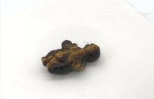 Load and play video in Gallery viewer, Tiger's Eye Goddess of Willendorf Figurine | 21x11x8mm | Golden Brown
