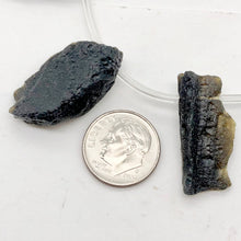 Load image into Gallery viewer, Tektite Natural Pendant Bead Strand | 40x20 to 21x13mm |16 Beads |