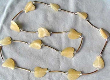 Load image into Gallery viewer, Unqiue Carved Yellow Jade Leaf and 14Kgf Necklace 6138 - PremiumBead Alternate Image 4
