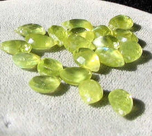 Load image into Gallery viewer, 1 Green Chrysoberyl 6.5x3mm Faceted Briolette Bead 5529 - PremiumBead Alternate Image 2