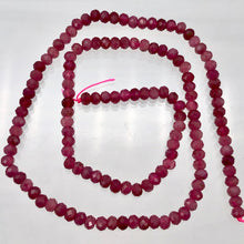 Load image into Gallery viewer, Tourmaline Faceted Roundel Bead Strand | 4x3mm | Pink | 132 Bead(s)