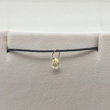 Load image into Gallery viewer, 0.41cts Natural Canary 5x3x2.5mm Diamond & 18K White Gold 6568Q2 - PremiumBead Alternate Image 5