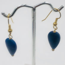 Load image into Gallery viewer, Lapis Lazuli and14K Gold Filled Earrings | 1 5/8" (Long) | Blue | 1 Pair |