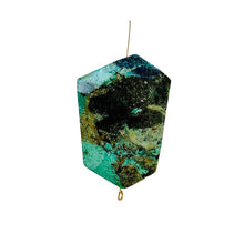 Load image into Gallery viewer, 79cts Beautiful Natural Chrysocolla Pendant 39x27x11mm Bead 10136E11