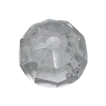 Load image into Gallery viewer, Faceted Quartz Carved Sphere | 23x25mm | Clear | 1 Figurine |
