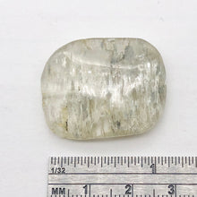 Load image into Gallery viewer, Hiddenite Kunzite Clear, Green, Rectangular Pendant Bead | 30x24x8mm | 1 Bead |
