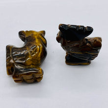 Load image into Gallery viewer, Cock A Doodle Doo Carved Tigereye Rooster Beads