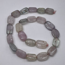 Load image into Gallery viewer, Kunzite 58g Flat Nugget Strand | 19x13x7 to 15x12x6mm| Lavender Green| 23 Beads|