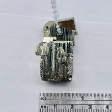 Load image into Gallery viewer, Pyrite Free Form Pendant Bead | 36x17x17 mm | Gold | 1 Bead |