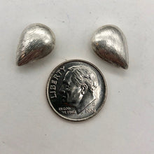 Load image into Gallery viewer, 1.69 Grams Designer 1 Brushed Sterling Silver Briolette Bead 10339 - PremiumBead Alternate Image 4