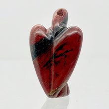 Load image into Gallery viewer, Hand Carved Brecciated Jasper Guardian Angel Figurine | 21x14x8mm | Red Brown