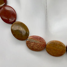 Load image into Gallery viewer, Fab Mookaite Pendant Bead Strand |20x16x5mm | Tan | Oval | 20 beads | - PremiumBead Alternate Image 4