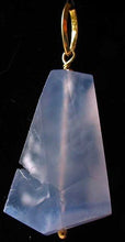 Load image into Gallery viewer, 14Kgf & Druzy Blue Chalcedony Designer Pendant 509853C - PremiumBead Alternate Image 3