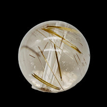 Load image into Gallery viewer, 1 AAA Smokey Rutilated Quartz 15mm Bead 10527