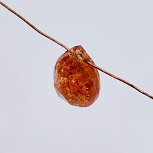 Load image into Gallery viewer, Natural Orange/Red Sunstone Briolette Pendant Bead |8x6x4mm | 1 Bead |