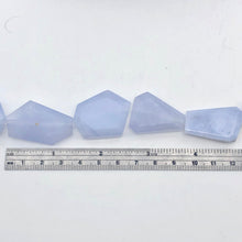 Load image into Gallery viewer, 565cts Druzy Blue Chalcedony Faceted Bead 16" Strand - PremiumBead Alternate Image 4