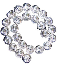 Load image into Gallery viewer, Shimmering Laser Cut Sterling Silver Bead Strand 108597