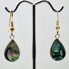 Load image into Gallery viewer, Labradorite 14K Gold Filled Drop Earringds | 1 1/2" Long | Blue Silver |