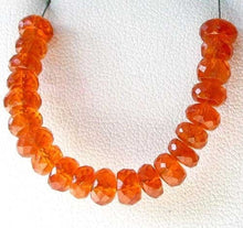 Load image into Gallery viewer, 1 AAA Spessarite Garnet 5-6mm Faceted Roundel Bead 7467 - PremiumBead Primary Image 1