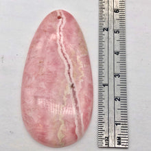 Load image into Gallery viewer, Natural Lacy Pink Rhodochrosite Pendant Bead | 60x30mm| Pink | Teardrop | 1 Bd | - PremiumBead Alternate Image 2