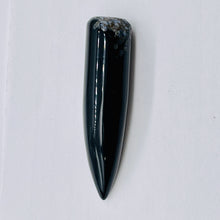 Load image into Gallery viewer, Sardonyx Claw Pendant Bead | 58x14mm | Black/White | 1 Bead |